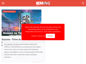 'nerding.com.br' screenshot