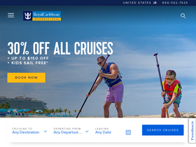 'royalcaribbean.com' screenshot