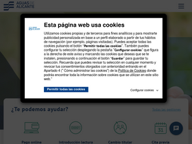 'aguasdealicante.es' screenshot