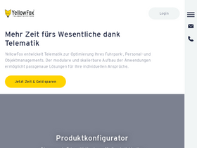 'yellowfox.de' screenshot