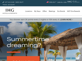 'ihg.com.cn' screenshot