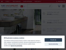 'svet-koupelny.cz' screenshot