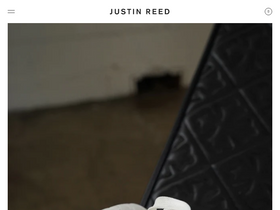 'justinreed.com' screenshot