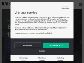 'brikk.dk' screenshot