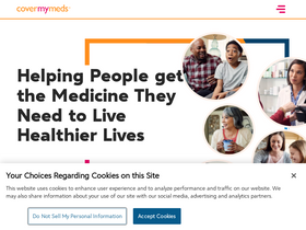 'covermymeds.com' screenshot