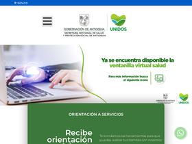 'dssa.gov.co' screenshot