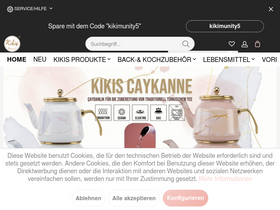 'kikiskitchen.de' screenshot