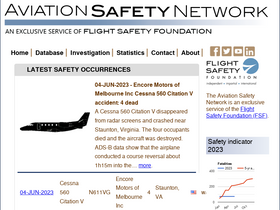 'aviation-safety.net' screenshot