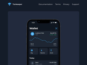 'tonkeeper.com' screenshot