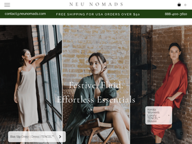 neunomads.de homepage screenshot