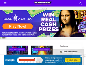 'walkthroughs.net' screenshot