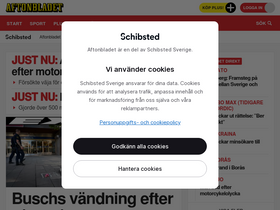 'aftonbladet.se' screenshot