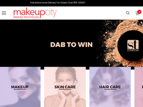 'makeupcityshop.com' screenshot