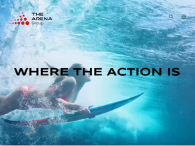 'thearenagroup.net' screenshot