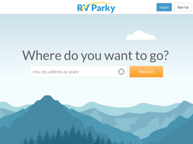 'rvparky.com' screenshot