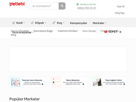 'petlebi.com' screenshot