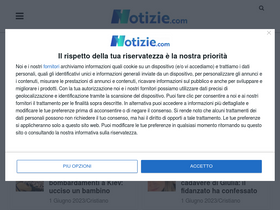 'notizie.com' screenshot