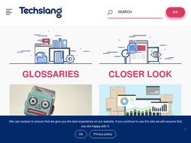 'techslang.com' screenshot