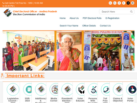 'ceoandhra.nic.in' screenshot