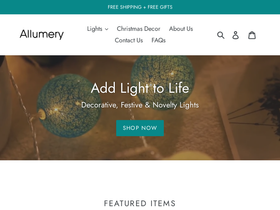 allumery.com homepage screenshot