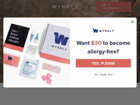 'wyndly.com' screenshot