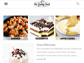 'thegunnysack.com' screenshot