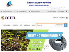 'cetel-hurtownia.pl' screenshot