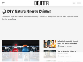 'dejittr.com' screenshot
