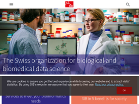 'sib.swiss' screenshot