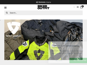 'bikeroutfit.nl' screenshot