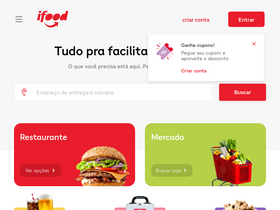'ifood.com.br' screenshot