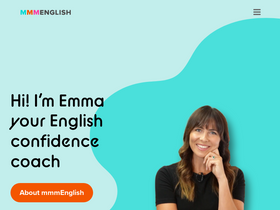 'mmmenglish.com' screenshot