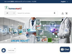 'homeomart.com' screenshot