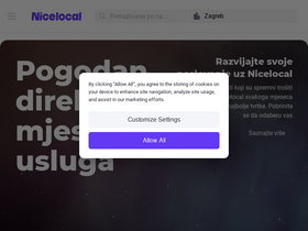 'nicelocal.com.hr' screenshot