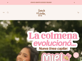 lluviadeestrellasco.com homepage screenshot