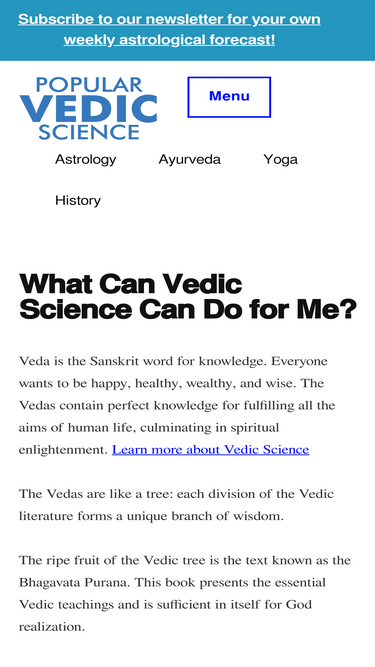 popularvedicscience.com
