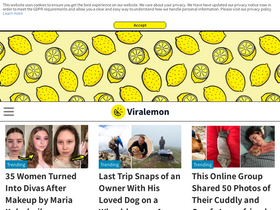 'viralemon.com' screenshot