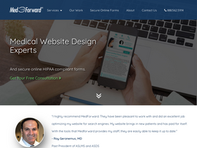 'medforward.com' screenshot