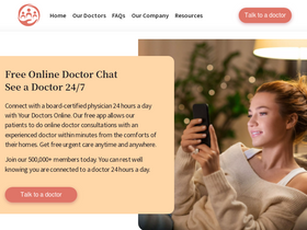 'yourdoctors.online' screenshot