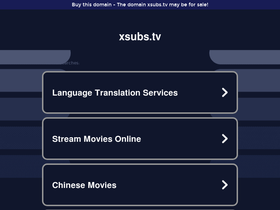'xsubs.tv' screenshot