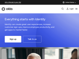 'zurich.okta-emea.com' screenshot