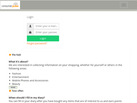 'consumerpulse.co.uk' screenshot