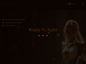 Readytofight.online website image
