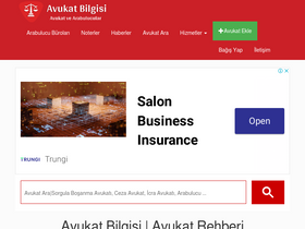 'avukatbilgisi.com' screenshot