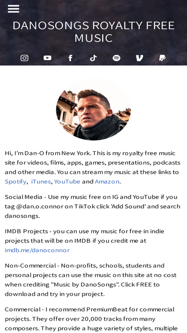 danosongs.com