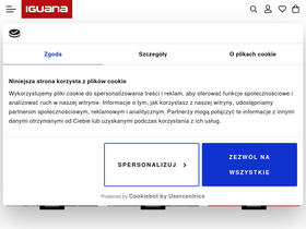 'sklepiguana.pl' screenshot