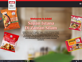 'adabi.com' screenshot