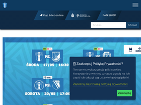 'wisla-plock.pl' screenshot