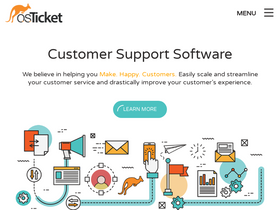 'osticket.com' screenshot