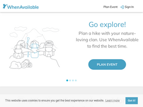'whenavailable.com' screenshot
